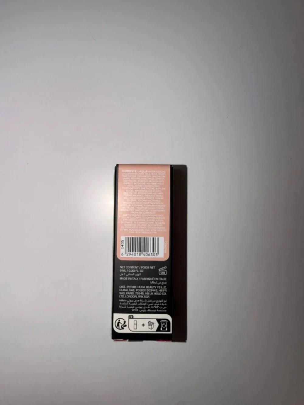 Huda Beauty #FauxFilter Color Corrector Peach Light NIB
